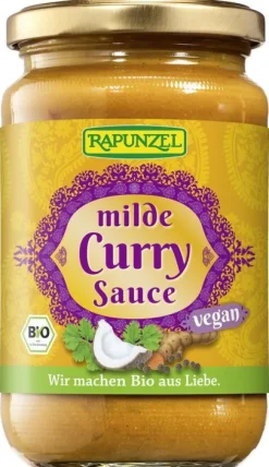 RAPUNZEL Saucen Und Dressing|Fertiggerichte^- Curry-Sauce mild, 330ml