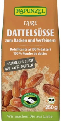 RAPUNZEL Backzutaten|Glutenfreie Lebensmittel^- Dattelsüße HIH, 250g
