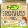 RAPUNZEL Vegane Brotaufstriche|Glutenfreie Lebensmittel^- Erdnussmus fein 250g
