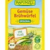 RAPUNZEL Brühen & Würze|Brühen^- Gemüsebrühe- Würfel Original mit Hefe bio 84g
