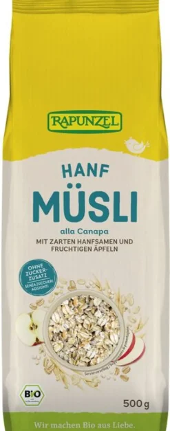 RAPUNZEL Breie & Müsli^- Hanf-Müsli vegan bio, 500g