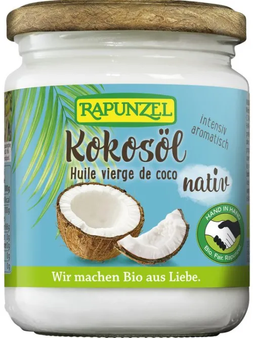 RAPUNZEL Fette & Öle|Glutenfreie Lebensmittel^- Kokosöl nativ bio vegan 216ml