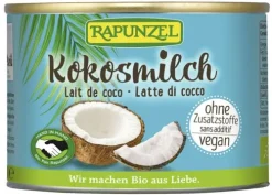 RAPUNZEL Glutenfreie Lebensmittel^- Kokosmilch HIH, bio 200ml