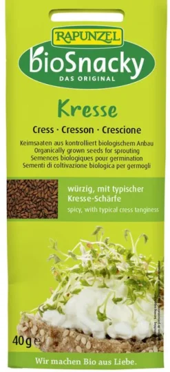 RAPUNZEL Keime & Saaten^- Kresse bioSnacky bio 40g
