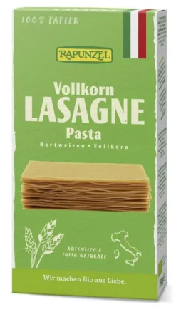 RAPUNZEL Nudeln|Nudeln^- Lasagne Platten Vollkorn bio 250g