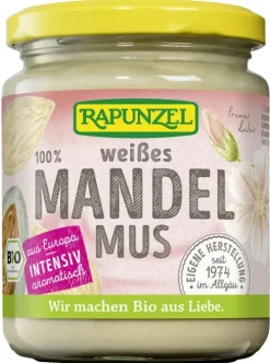 RAPUNZEL Nussmuse|Glutenfreie Lebensmittel^- Mandelmus weiß, aus Europa bio 250g