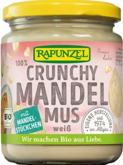 RAPUNZEL Nussmuse^- Mandelmus weiß Crunchy, aus Europa, 250g