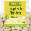 RAPUNZEL Nüsse|Glutenfreie Lebensmittel^- Mandeln blanchiert, Europa, 125g