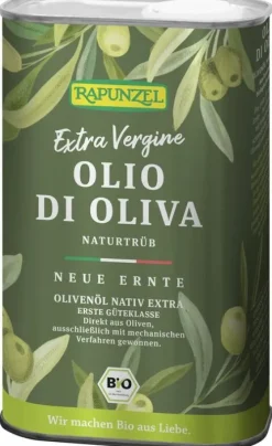 RAPUNZEL Fette & Öle|Glutenfreie Lebensmittel^- Naturtrübes Olivenöl, nativ extra, 500ml
