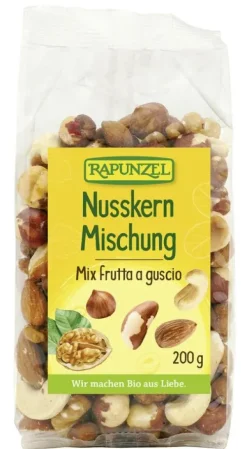 RAPUNZEL Mischungen|Glutenfreie Lebensmittel^- Nusskernmischung, 200g