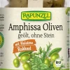 Bauck GmbH Oliven^Rapunzel - Oliven Amphissa mit Kräutern, ohne Stein geölt, 170g