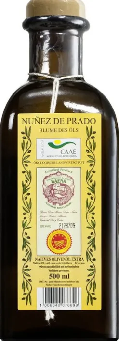 RAPUNZEL Fette & Öle|Glutenfreie Lebensmittel^- Olivenöl 'Blume des Öls', nativ extra, 0,5 l