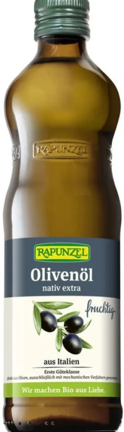 RAPUNZEL Fette & Öle|Glutenfreie Lebensmittel^- Olivenöl fruchtig, nativ extra, 500ml
