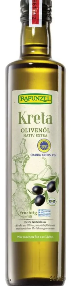 RAPUNZEL Fette & Öle|Glutenfreie Lebensmittel^- Olivenöl Kreta nativ extra bio 0,5l