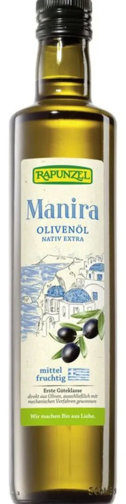 RAPUNZEL Fette & Öle|Glutenfreie Lebensmittel^- Olivenöl Manira nativ extra bio 500ml