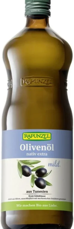 RAPUNZEL Fette & Öle|Glutenfreie Lebensmittel^- Olivenöl mild nativ extra, bio, 1L