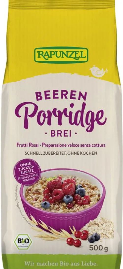 RAPUNZEL Breie & Müsli^- Porridge Beeren bio 500g