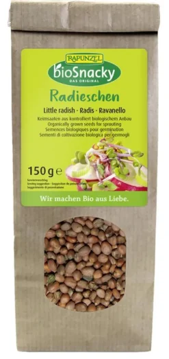 RAPUNZEL Glutenfreie Lebensmittel^- Radieschen bioSnacky, 150g