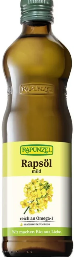 RAPUNZEL Fette & Öle|Glutenfreie Lebensmittel^- Rapsöl, mild, 500ml