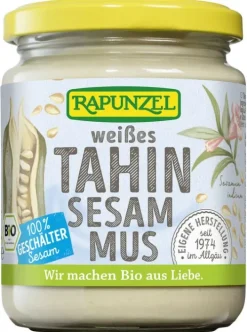 RAPUNZEL Nussmuse|Glutenfreie Lebensmittel^- Sesammus Tahin weiß, 250g