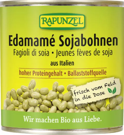 RAPUNZEL Glutenfreie Lebensmittel^- Sojabohnen Edamamé, bio 200g