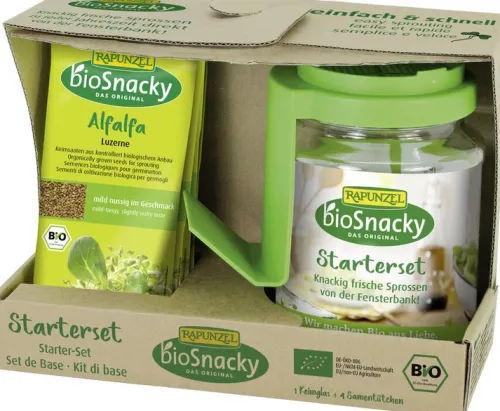 RAPUNZEL Keime & Saaten^- Starter Set bioSnacky, 1St