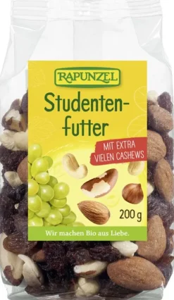 RAPUNZEL Mischungen|Glutenfreie Lebensmittel^- Studentenfutter, 200g