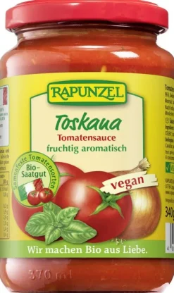 RAPUNZEL Saucen Und Dressing|Glutenfreie Lebensmittel^- Tomatensauce Toskana 335ml