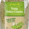 RAPUNZEL Hülsenfrüchte|Hülsenfrüchte^- Troja Teller-Linsen, grün bis braun, 500g