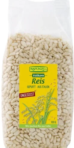 RAPUNZEL Reis^- Vollkorn Reis gepufft bio 100g