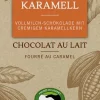 RAPUNZEL Schokolade|Glutenfreie Lebensmittel^- Vollmilch Schokolade mit Karamellfüllung bio 100g