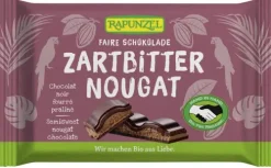 RAPUNZEL Schokolade|Glutenfreie Lebensmittel^- Zartbitter Schokolade Nougat bio 100g
