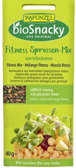 RAPUNZEL Gewürze Und Kräuter^- Fitness Sprossen-Mix bioSnacky- 40g