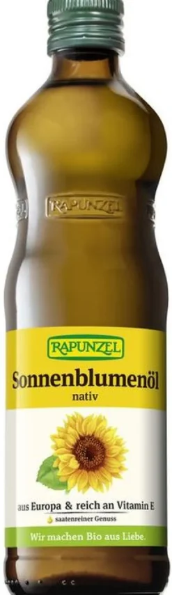 RAPUNZEL Fette & Öle|Glutenfreie Lebensmittel^-Sonnenblumenöl nativ bio 500ml