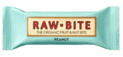 Organic Friends & Sports GmbH Fruchtschnitten^Raw bite - Peanut, 50g