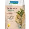 Kinder Reformhaus Eigenmarke Knabbergebäck|Kids & Schule^Reformhaus - Bananenchips honey-dipped 175g