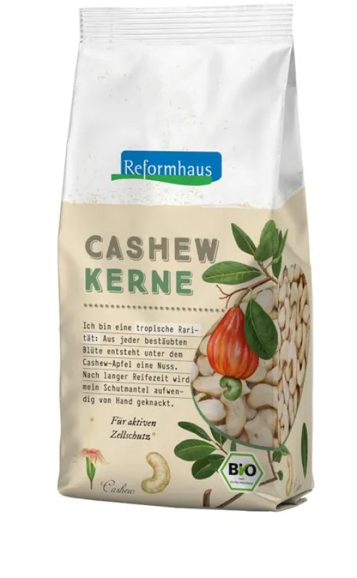 Reformhaus Eigenmarke Nüsse^Reformhaus - Cashewkerne bio 500g