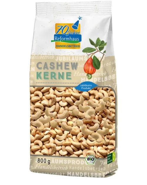 Reformhaus Eigenmarke Nüsse^Reformhaus - Cashewkerne, 800g