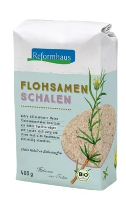 Reformhaus Eigenmarke Keime & Saaten^Reformhaus - Flohsamenschalen bio 400g