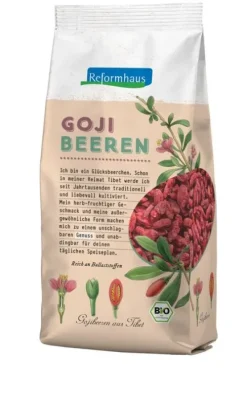 Reformhaus Eigenmarke Trockenfrüchte^Reformhaus - Gojibeeren bio 250g