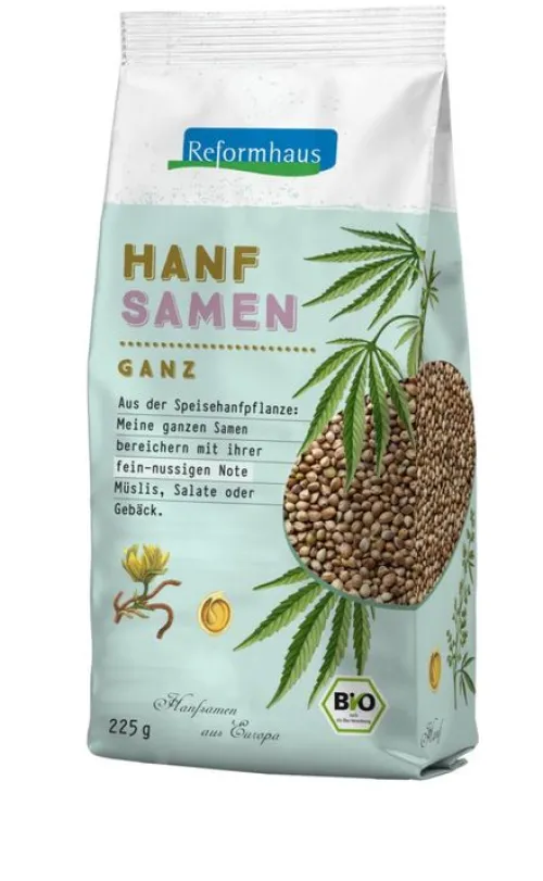Reformhaus Eigenmarke Keime & Saaten^Reformhaus - Hanfsamen ganz bio 225g