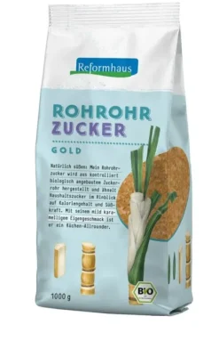 Reformhaus Eigenmarke Zucker^Reformhaus - Rohrohrzucker unraffiniert bio 1000g