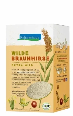 Reformhaus Eigenmarke Mehle^Reformhaus - Wilde Braunhirse vermahlen bio 500g
