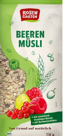 Minderleinsmuehle GmbH & Co. KG Breie & Müsli^Rosengarten - Beeren-Müsli, 750g