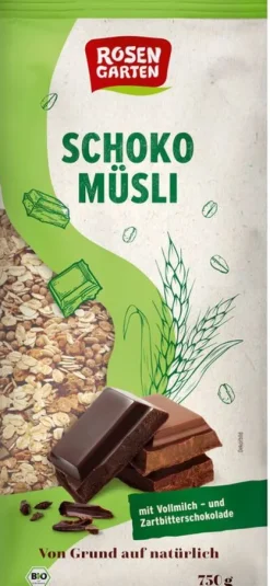Minderleinsmuehle GmbH & Co. KG Breie & Müsli^Rosengarten - Schoko-Müsli, 750g