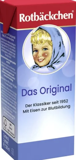 RABENHORST Eisen|Fruchtsäfte^Rotbäckchen - Das Original, Tetra Pak, 200 ml