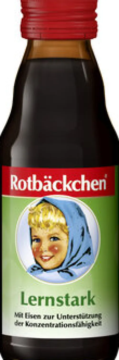 RABENHORST Fruchtsäfte|Glutenfreie Lebensmittel^Rotbäckchen - Lernstark, Mini, 125ml