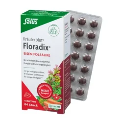 SALUS Eisen|Vitamine Und Mineralien^- Floradix Eisen Folsäure Tabletten, 84 St.