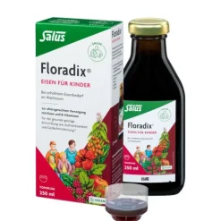 Kinder SALUS Eisen|Kids & Schule^- Floradix® Eisen für Kinder 250ml