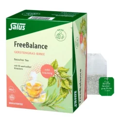SALUS Kräutertee^- Free Balance Gerstengras-Birke Tee bio, 40 FB